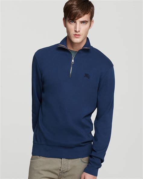 burberry brit half zip sweater|burberry sweatshirt.